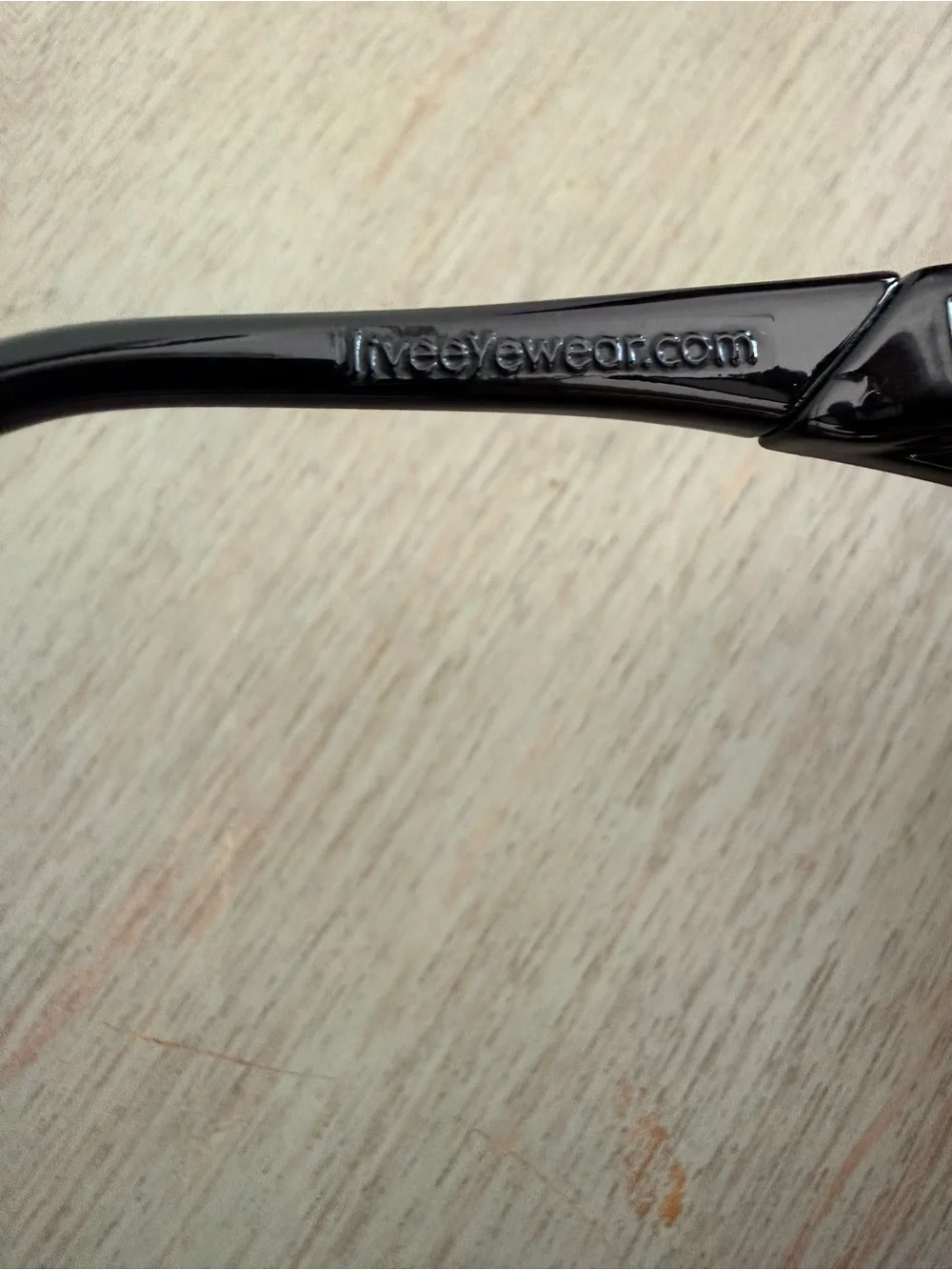 Vistana X Live Eyewear Polarized Fit-Over Wrap Sunglasses Large W302G Black Onyx
